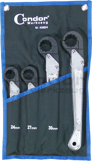 Jeu De 22 Clés Polygonales à Cliquet WUPYI2018 – Acier Chrome Vanadium – Tailles 6 à 32 Mm – Tête Pivotante 180° – Boîte De Rangement