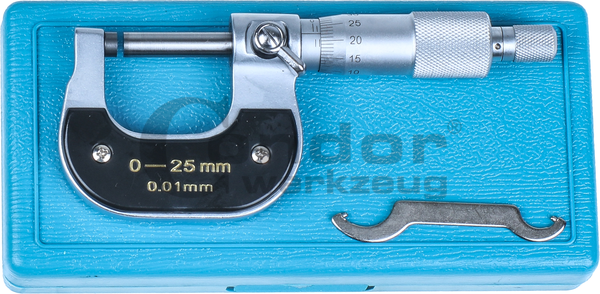 Outil de mesure 0-45 mm Règle de mesure précise du disque de frein pour